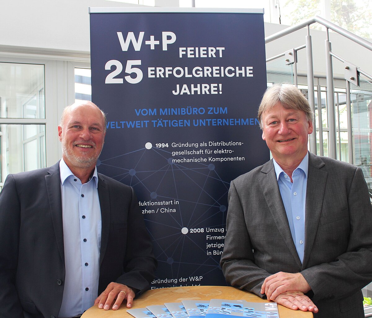 Geschäftsführer Jürgen Weber und Michael Rullkötter